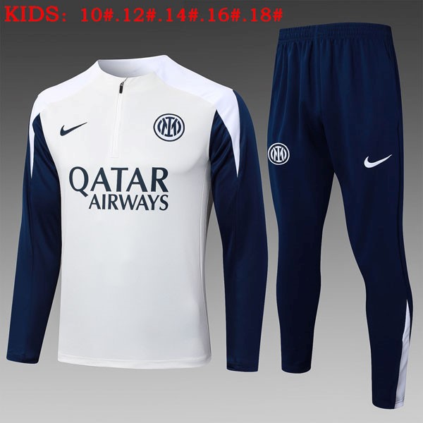 Ninos Sudadera De Training Inter Milan 2025/26 Blanco 5